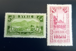 1925 Yvert 156 & 158 MH - Neufs