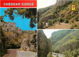 Angleterre - Cheddar - Cheddar Gorge - Multivues - Somerset - England - Royaume Uni - UK - United Kingdom - CPM - Carte  - Cheddar