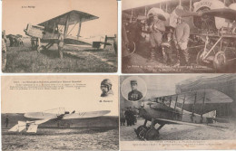 AVIATION -  Lot De 4 C.P.A  (AV 1) Belles Cartes - Verzamelingen & Kavels