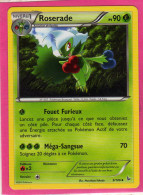 Carte Pokemon Francaise 2014 Xy Etincelles 9/106 Roserade 90pv Neuve - XY