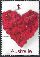 AUSTRALIA 2016 $1 Multicoloured, Love To Celebrate - Flower Heart SG4530 FU - Usati