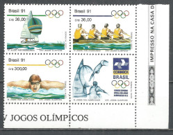 Brazil 1991 Year Mint Stamps MNH(**) Sport - Ongebruikt