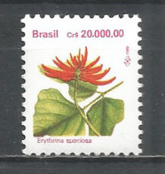 Brazil 1993 Year Mint Stamp MNH(**) Flowers - Ungebraucht