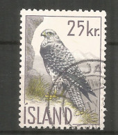 Iceland 1960 , Used Stamp Michel # 339  Bird - Gebruikt