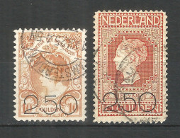 Netherlands 1920 Year, Used Stamps Mi.# 99-100 - Usati