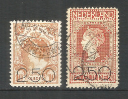 Netherlands 1920 Year, Used Stamps Mi.# 99-100 - Gebraucht