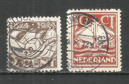 Netherlands 1924 Year, Used Stamps Mi.# 141-42  - Gebraucht