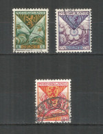 Netherlands 1925 Year, Used Stamps Mi.# 164-66 - Usati