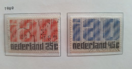 Netherlands 1968 Year, Used Stamps ,Mi # 912-913 - Oblitérés