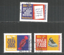 Netherlands 1998 Year, Used Stamps ,Mi 1653-55 - Usados