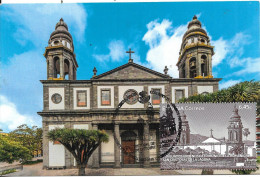 SPAIN. MAXICARD FIRST DAY. SAN CRISTOBAL DE LA LAGUNA CATHEDRAL. WORLD HERITAGE. 2022 - Tarjetas Máxima