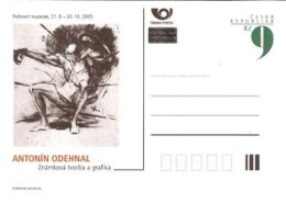 CDV PM 46 Czech Republic A. Odehnal Exhibition In The Post Museum 2005 Boxer - Pugilato