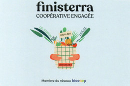 CARTE PUBLICITAIRE - R - FINISTERRA - COOPERATIVE ENGAGEE - BREST - PLOUZANE - ST RENAN - LESNEVEN - ST POL DE LEON - Andere & Zonder Classificatie