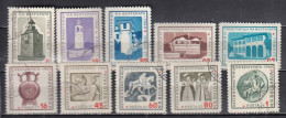 Bulgaria 1961 - Cultural Monuments, Mi-Nr. 1207/16, Used - Used Stamps