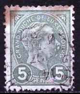 Luxembourg - Luxemburg 1895 Y&T N°72 - Michel N°70 (o) - 5c Adolphe 1er - 1895 Adolphe Right-hand Side