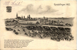 Gundelfingen 1462 - Künstler-AK Eugen Felle - Dillingen