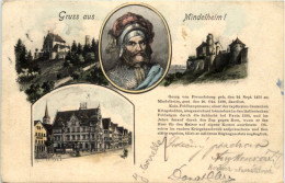 Gruss Aus Mindelheim - Künstler-AK Eugen Felle - Mindelheim