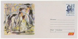 IP 2007 - 57 PENGUINS, International Polar Year, Romania - Stationery - Unused - 2007 - Internationale Pooljaar