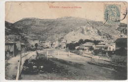 120 DEPT 07 : édit. Lang Fils Ainé : Le Pouzin Passerelle Sur L'Ouvèze - Le Pouzin