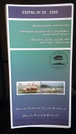 Brochure Brazil Edital 2000 20 White Swan Sailing Ship Without Stamp - Lettres & Documents