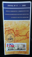 Brochure Brazil Edital 2000 17 Juiz De Fora Without Stamp - Storia Postale