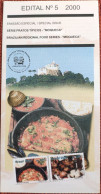 Brochure Brazil Edital 2000 05 Typical Dishes Moqueca Without Stamp - Storia Postale