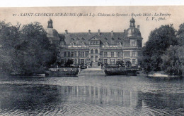 CPA 49 - SAINT GEORGES SUR LOIRE (Maine Et Loire) - 21. Château De Serrant - Façade Midi - La Rivière - L. V. Phot - Saint Georges Sur Loire