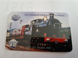 GREAT BRITAIN / 2  POUND  /  ET TELECOM / TRAIN/LOCOMOTIVE/ CITY OF TRURO 1903  /   /    PREPAID CARD/ MINT  **16520** - [10] Collections