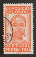 PORTUGAL YT 573 OBLITÉRÉ "EXPOSITION COLONIALE" ANNÉE 1934 - Oblitérés