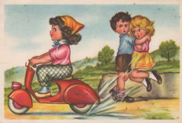 NIÑOS HUMOR Vintage Tarjeta Postal CPSM #PBV267.ES - Cartes Humoristiques