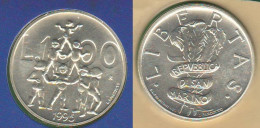 San Marino 1000 Lire 1995 Solidarietà Solidarity Solidarité Saint Marin Silver Coin UNC - San Marino