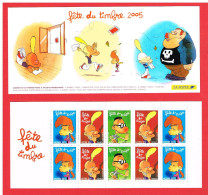 FRANCE 2005 - CARNET BC 3751a - BANDE DESSINEE TITEUF - FETE DU TIMBRE - Y.&.T - Cote : 27.50 € - Dag Van De Postzegel