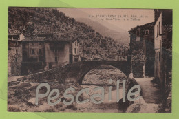 06 ALPES MARITIMES - CP L'ESCARENE - LE VIEUX PONT ET LE PAILLON - EDITION PAUL CASTELLI N° 8 - L'Escarène