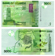 Uganda 5000 Shillings 2019 P-51 UNC - Ouganda