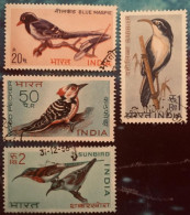 INDIA 1968 Birds, - Oblitérés