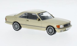 Mercedes-Benz 560 SEC (C126) - 1981 - Metallic-beige - Ixo - Ixo