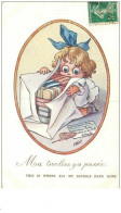 ILLUSTRATEURS.n°8949.WUYTS.MA TIRELIRE Y A PASSEE.FILLETTE FAISANT UN CADEAU EN MEDAILLON - Wuyts