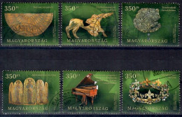 Hungary, 2023, Used,      :              Treasures Of The Hungarian National Museum, Mi. Nr.6342-7 - Used Stamps