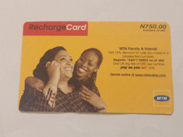 NIGERIA(NG-MTN-REF-0015)-Mother And Daughter-(49)-(4557-0632-7435)-(N750.00)-used Card - Nigeria