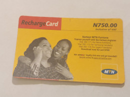 NIGERIA(NG-MTN-REF-0015B)-Mother And Daughter-(60)-(4406-0473-4905)-(N750.00-out Side Plastic)-used Card - Nigeria