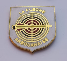 N363 Pin's Tir à L'arc La Flèche Arbouanaise à Arbouans Doubs Qualité EGF Achat Immédiat - Archery