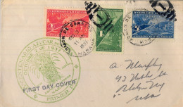 1937 CUBA , SOBRE DE PRIMER DIA , IV CENTENARIO DEL CULTIVO DEL AZÚCAR  EN LA ISLA . - Lettres & Documents