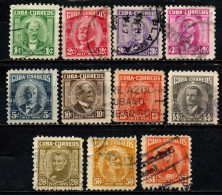 CUBA - 1954 - PERSONALITA' - USATI - Used Stamps