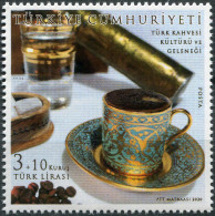 TURKEY - 2020 - STAMP MNH ** - Turkish Coffee Culture - Unused Stamps