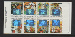 HOLOGRAMS -  FINLAND - 1995 GREETINGS HOLOGRAM STAMPS BOOKLET COMPLET  MINT NEVER HINGED  SG CAT £20 - Hologramas