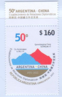 Argentina 2022 - Aviversario Relaciones Diplomáticas Argentina - China - Ongebruikt