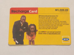 NIGERIA(NG-MTN-REF-0017E)-Father And Daughter-(70)-(0729-6943-8543)-(N1.500.00)-used Card - Nigeria