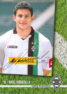 Fußball-Autogrammkarte AK Raul Bobadilla Borussia Mönchengladbach 09-10 Young Boys Bern FC Basel Augsburg Thessaloniki - Autogramme