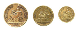 50 Cent - 1 Franc -2 Francs  Année 1923 - Altri & Non Classificati
