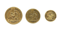 50 Cents - 1 Franc 2 Francs  Année 1924 - Altri & Non Classificati
